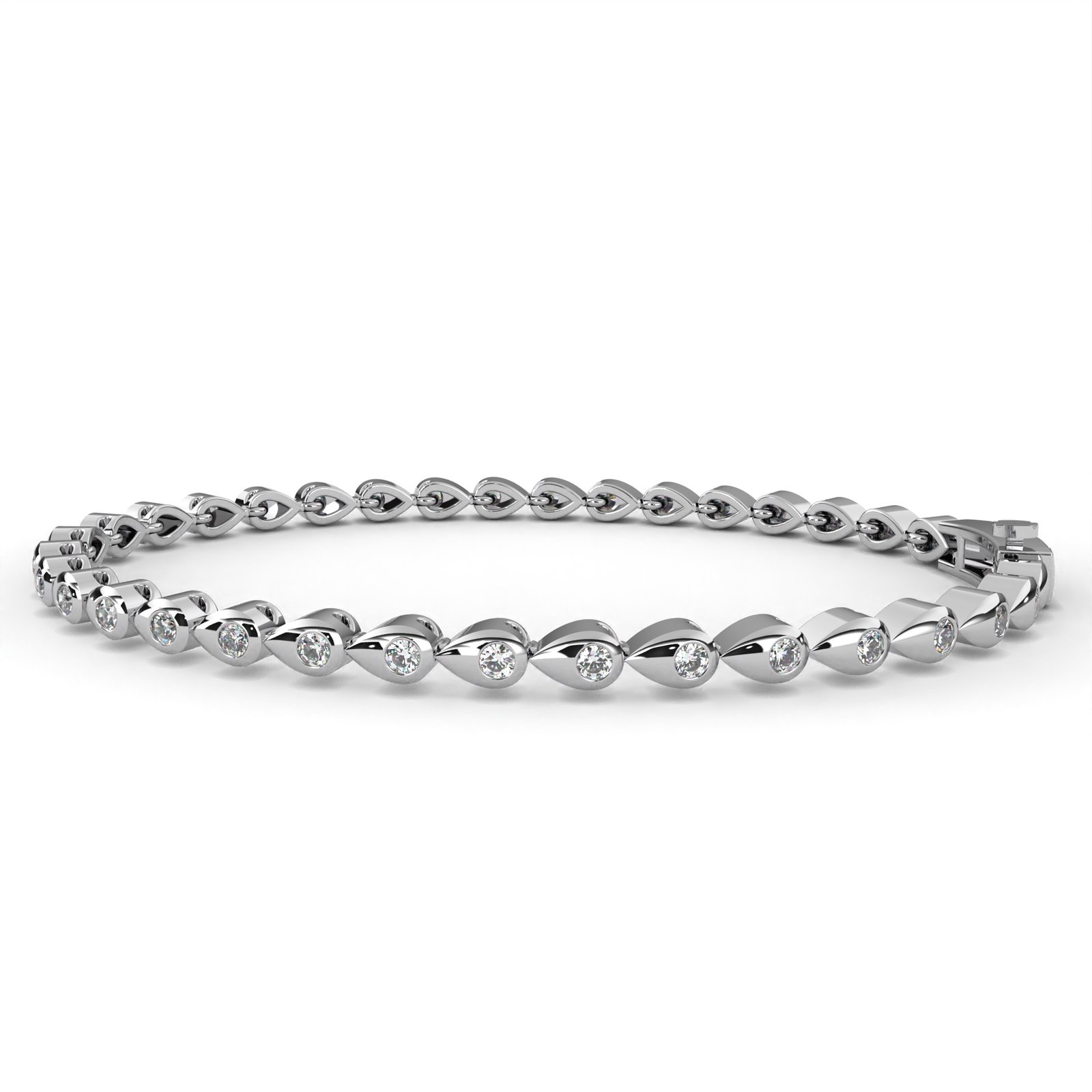 Classic Diamond Twist Tennis Bracelet  🔹 Product Listing Description: